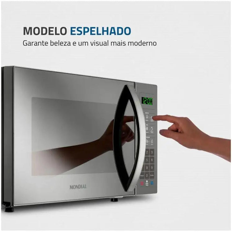 Micro-ondas Mondial 34L Espelhado - 220V