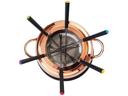 Aparelho de Fondue Brinox Cobre 11 Peças
