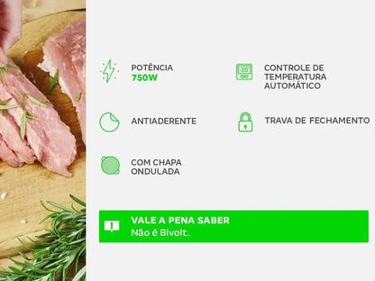 Sanduicheira Grill Mondial Master S-20