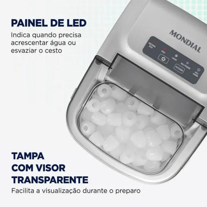 Máquina de Gelo Turbo Ice Premium