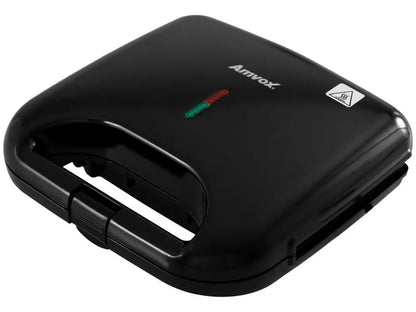 Sanduicheira Amvox AMS 370 Preta 750W - 110V