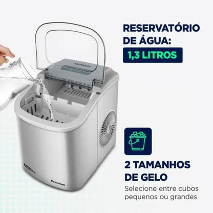 Máquina de Gelo Turbo Ice Premium