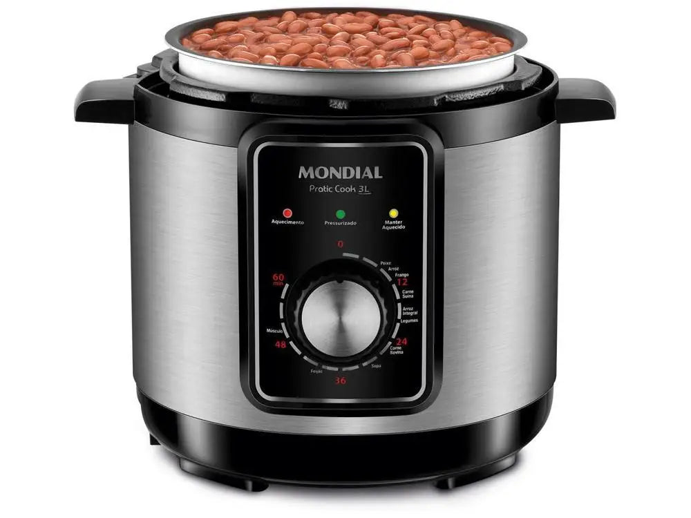 Panela de Pressão Elétrica Mondial 3L