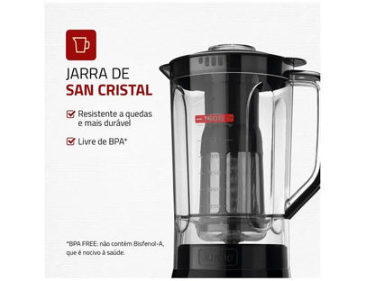 Liquidificador Turbo Power Mondial  550W - 110V