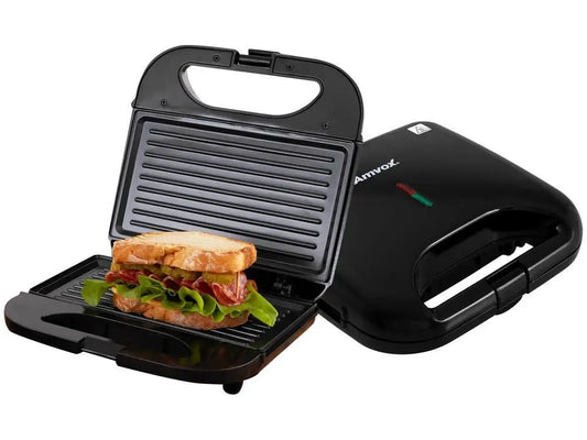 Sanduicheira Amvox AMS 370 Preta 750W - 110V