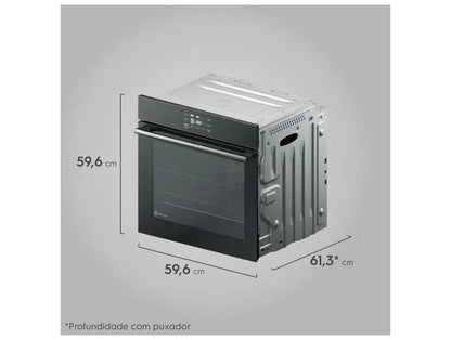 Forno Elétrico de Embutir Electrolux Multifuncional 80L