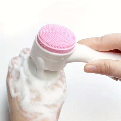 Escova massageadora e limpeza PET