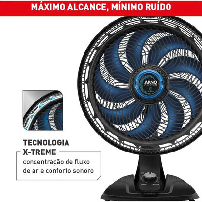 Ventilador de Mesa de Mesa Arno X-Treme 9 Repelente