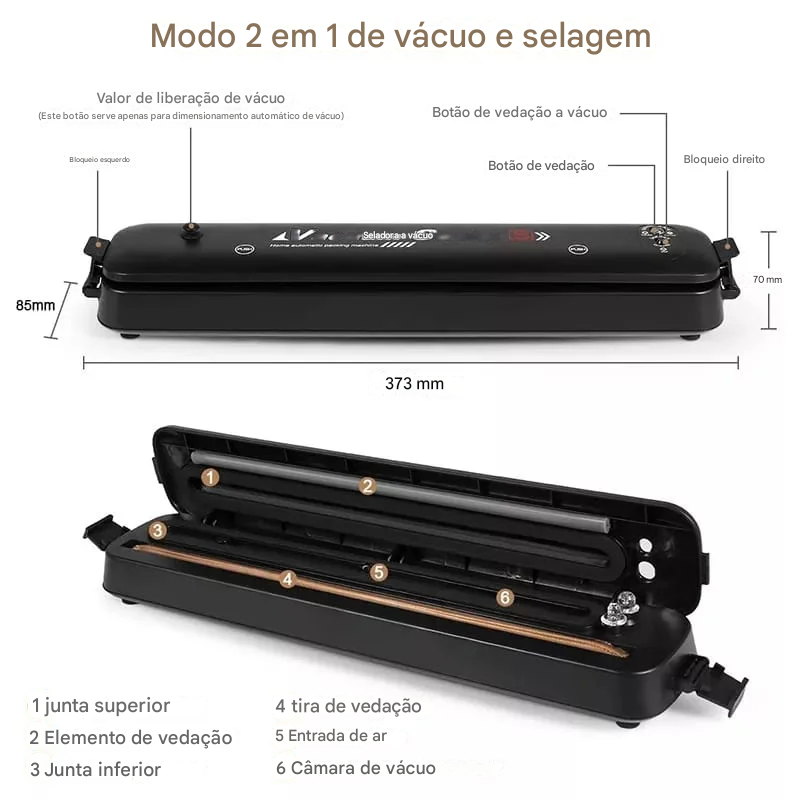 Seladora a vácuo